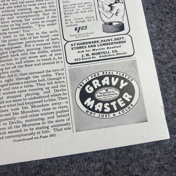 1947 Servel Gas Refrigerators "Stays Silent. Lasts Longer." Vintage Print‎ Ad - Picture 2 of 16